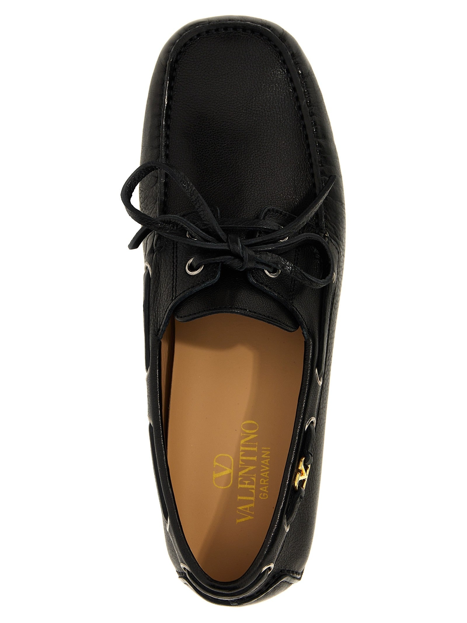 Valentino Valentino Garavani Driver Fastaway Loafers Black