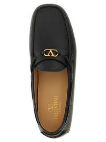 Valentino Valentino Garavani Driver Fastaway Loafers Black