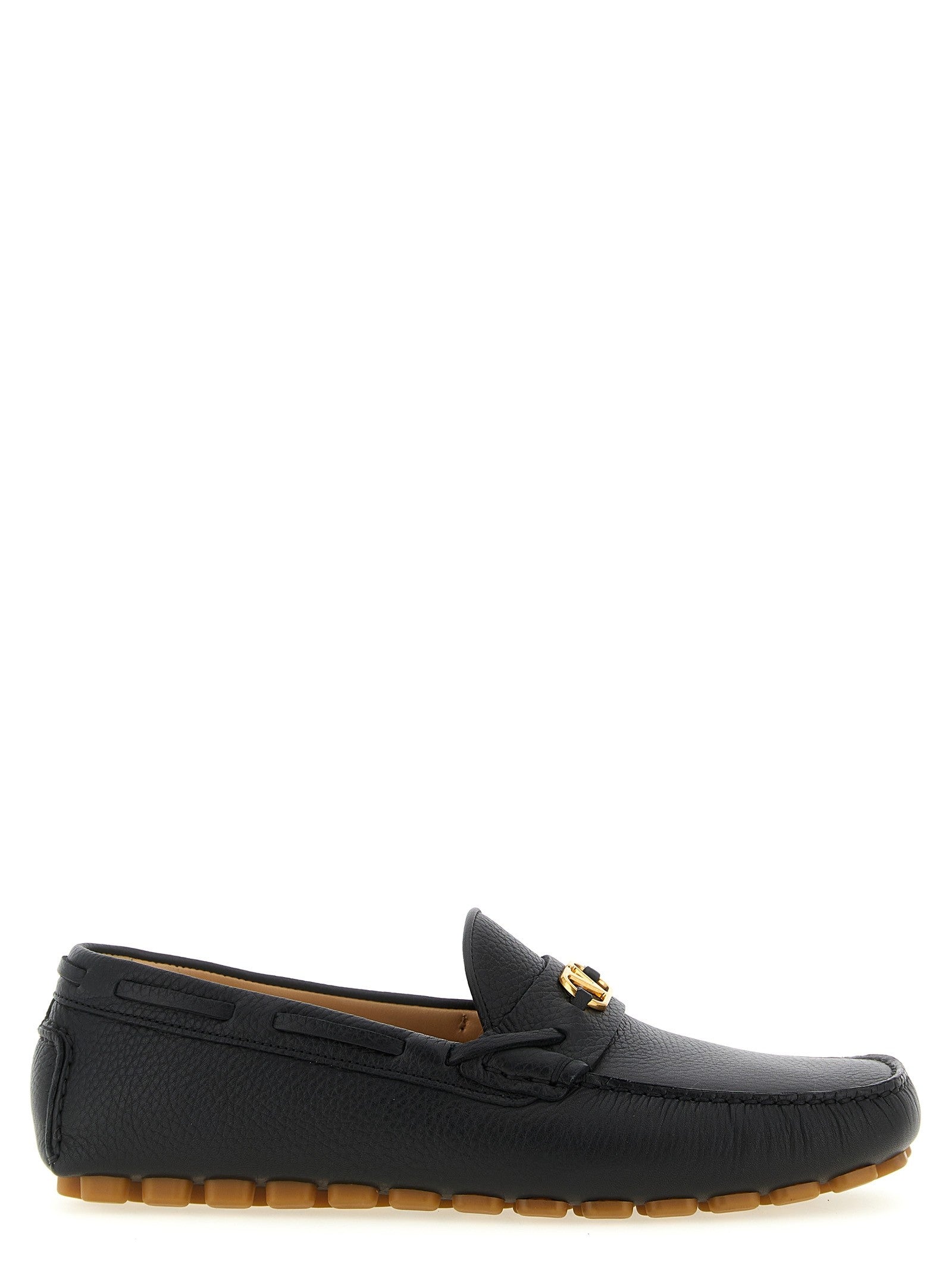 Valentino Valentino Garavani Driver Fastaway Loafers Black