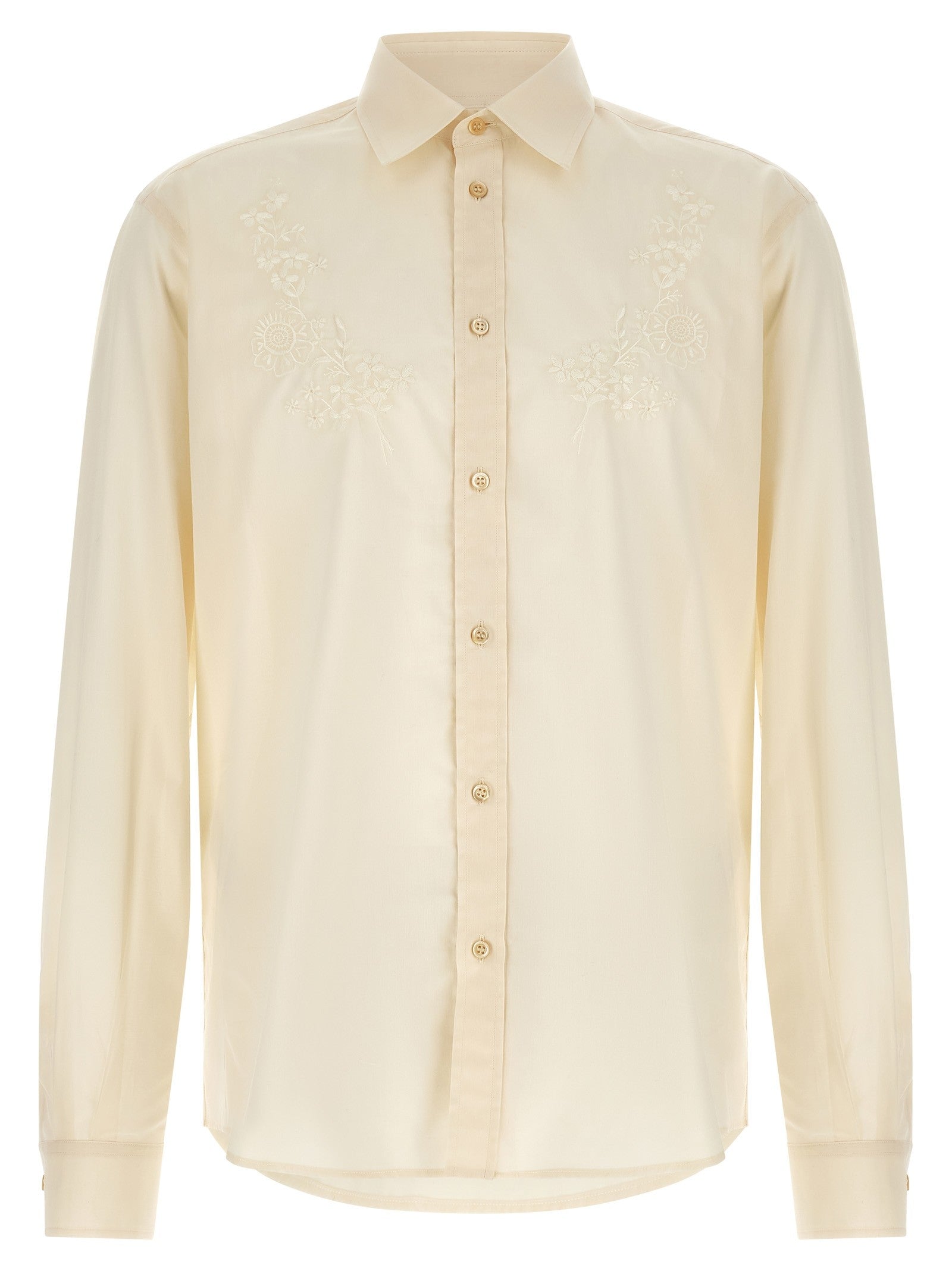 Valentino Valentino Garavani Embroidery Shirt White