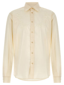 Valentino Valentino Garavani Embroidery Shirt White