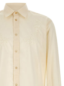 Valentino Valentino Garavani Embroidery Shirt White