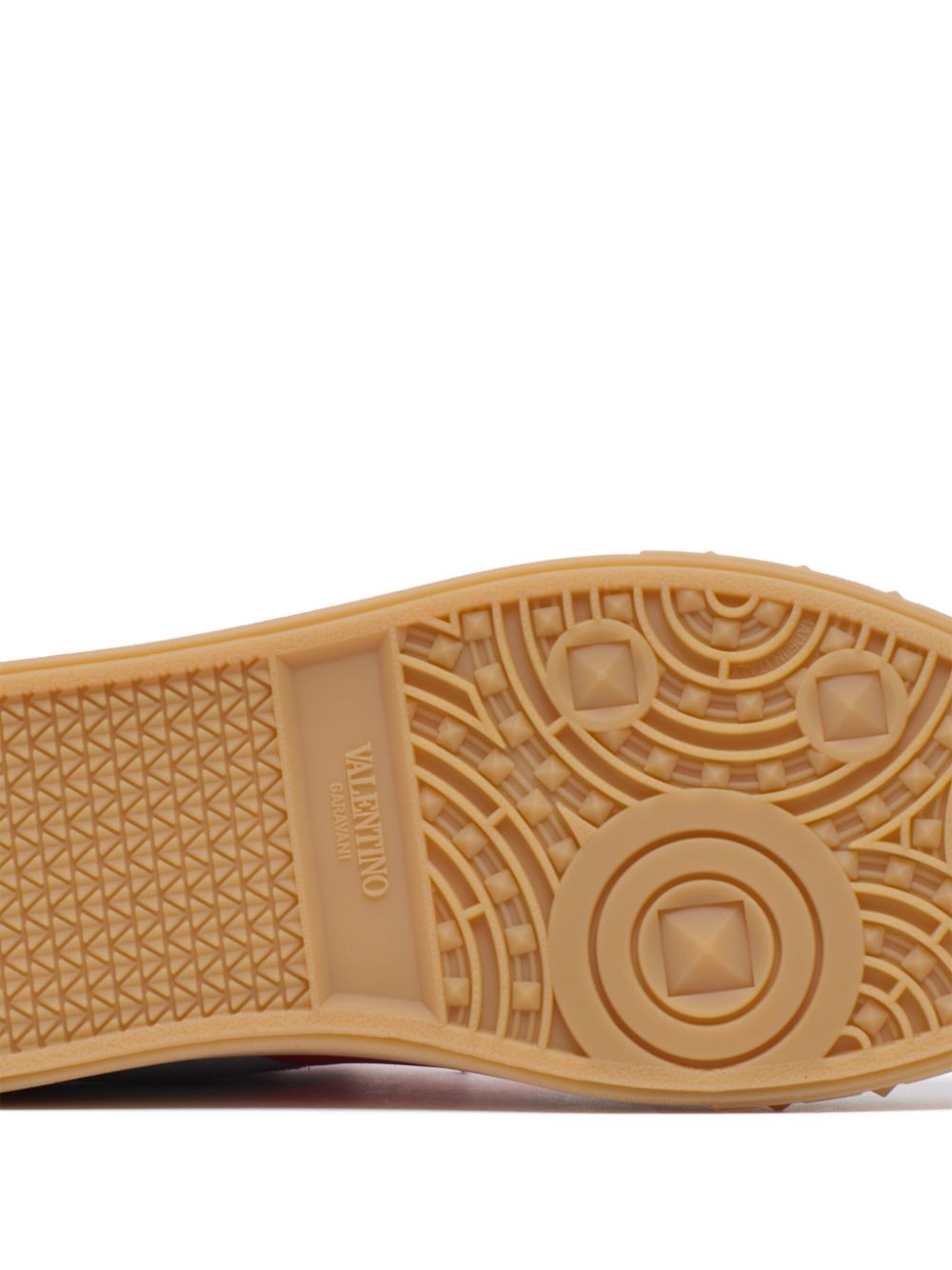 Valentino Garavani - Valentino Garavani Upvillage Low Top Sneaker In Split Leather And Calfskin Nappa Leather - Men’s