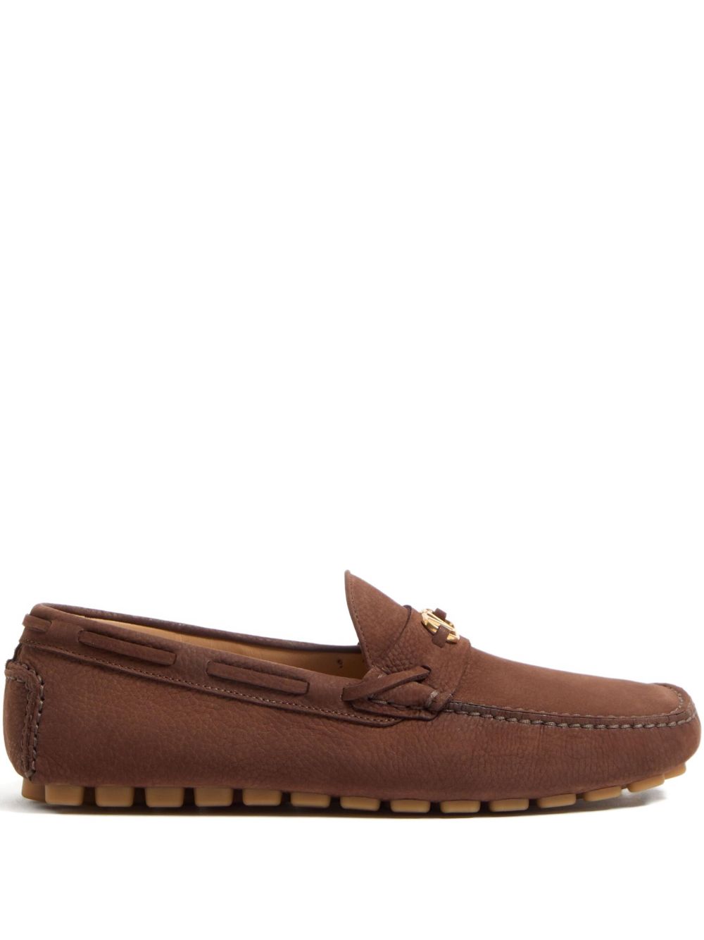 Valentino Garavani - Valentino Garavani Flat shoes Brown - Moccasins