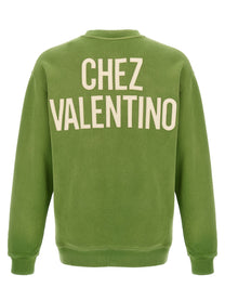 VALENTINO GARAVANI - VALENTINO GARAVANI - Valentino Garavani ’Chez Valentino’ sweatshirt - Men’s Sweatshirts