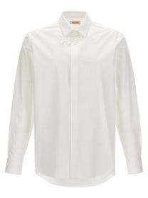 VALENTINO GARAVANI - VALENTINO GARAVANI - Valentino shirt with flower patch - Men’s Tops