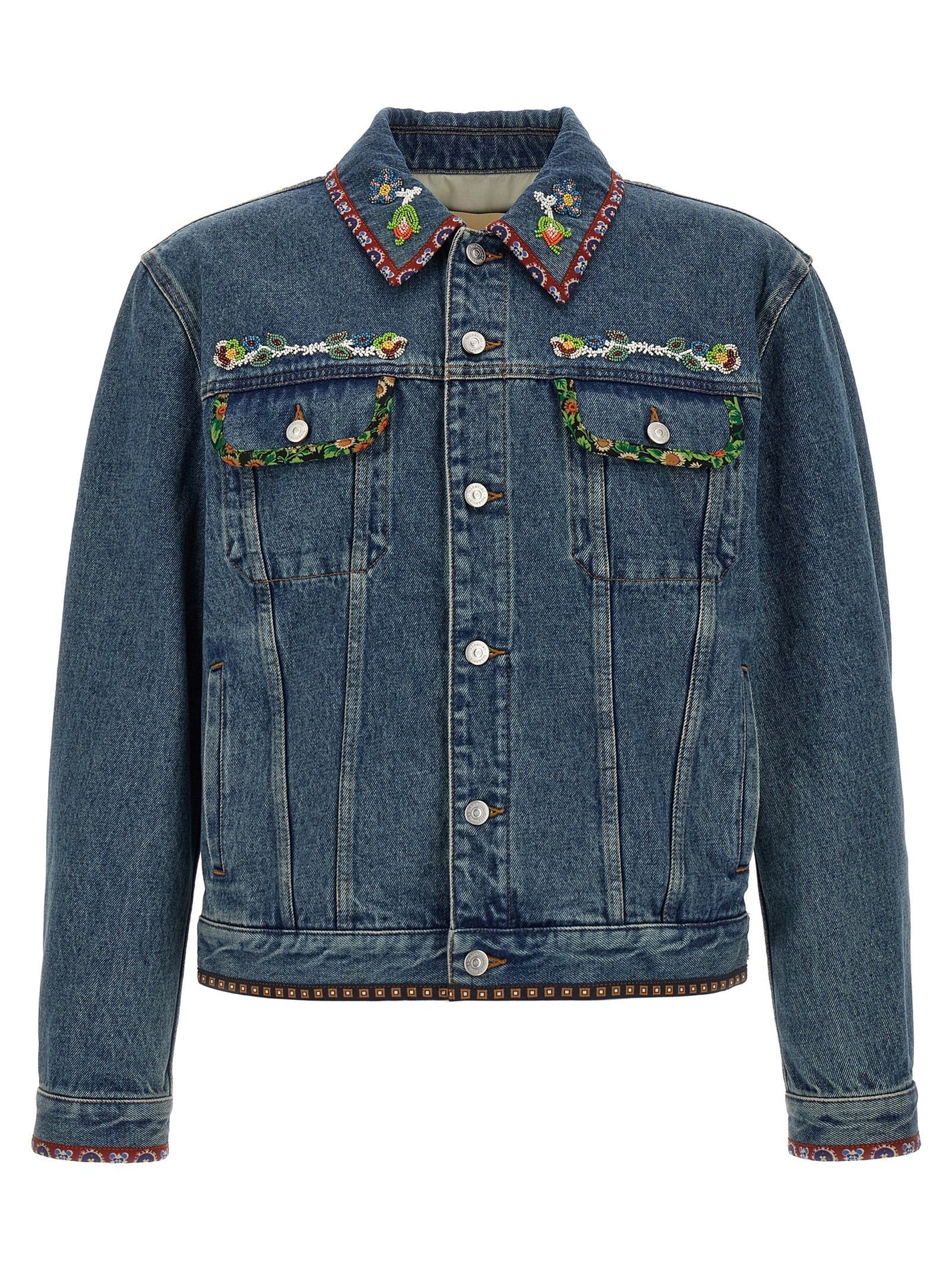 VALENTINO GARAVANI - VALENTINO GARAVANI - Valentino Garavani denim jacket - Men’s Outerwear