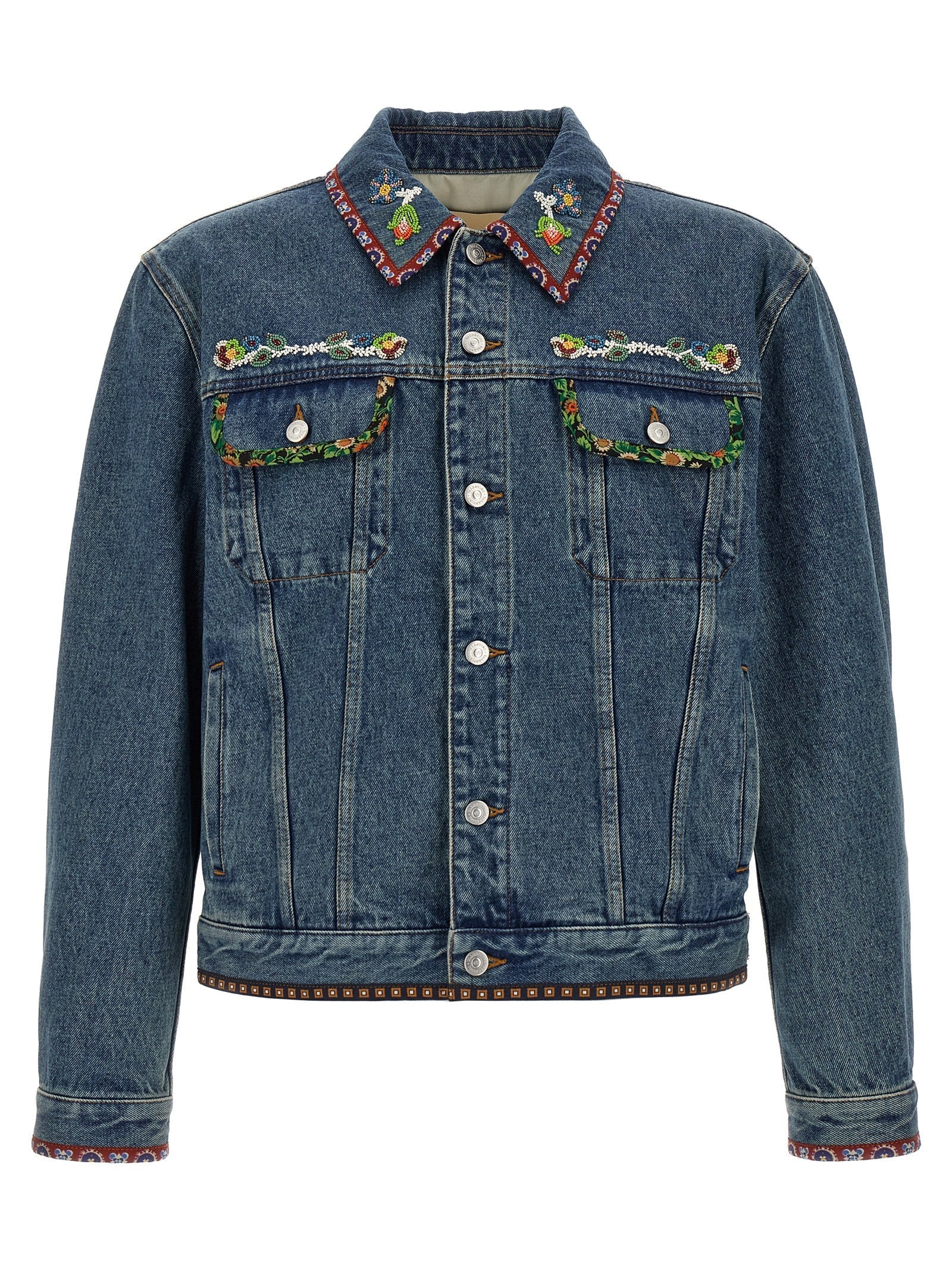 VALENTINO GARAVANI - VALENTINO GARAVANI - Valentino Garavani denim jacket - Men’s Outerwear