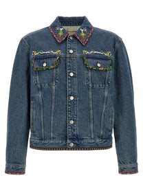VALENTINO GARAVANI - VALENTINO GARAVANI - Valentino Garavani denim jacket - Men’s Outerwear