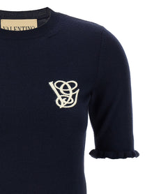 VALENTINO GARAVANI - VALENTINO GARAVANI - Valentino Garavani VG embroidery top - Women’s Tops