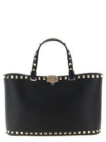 VALENTINO GARAVANI - VALENTINO GARAVANI - Valentino Garavani ’Rockstud’ small shopping bag - Women’s Bags