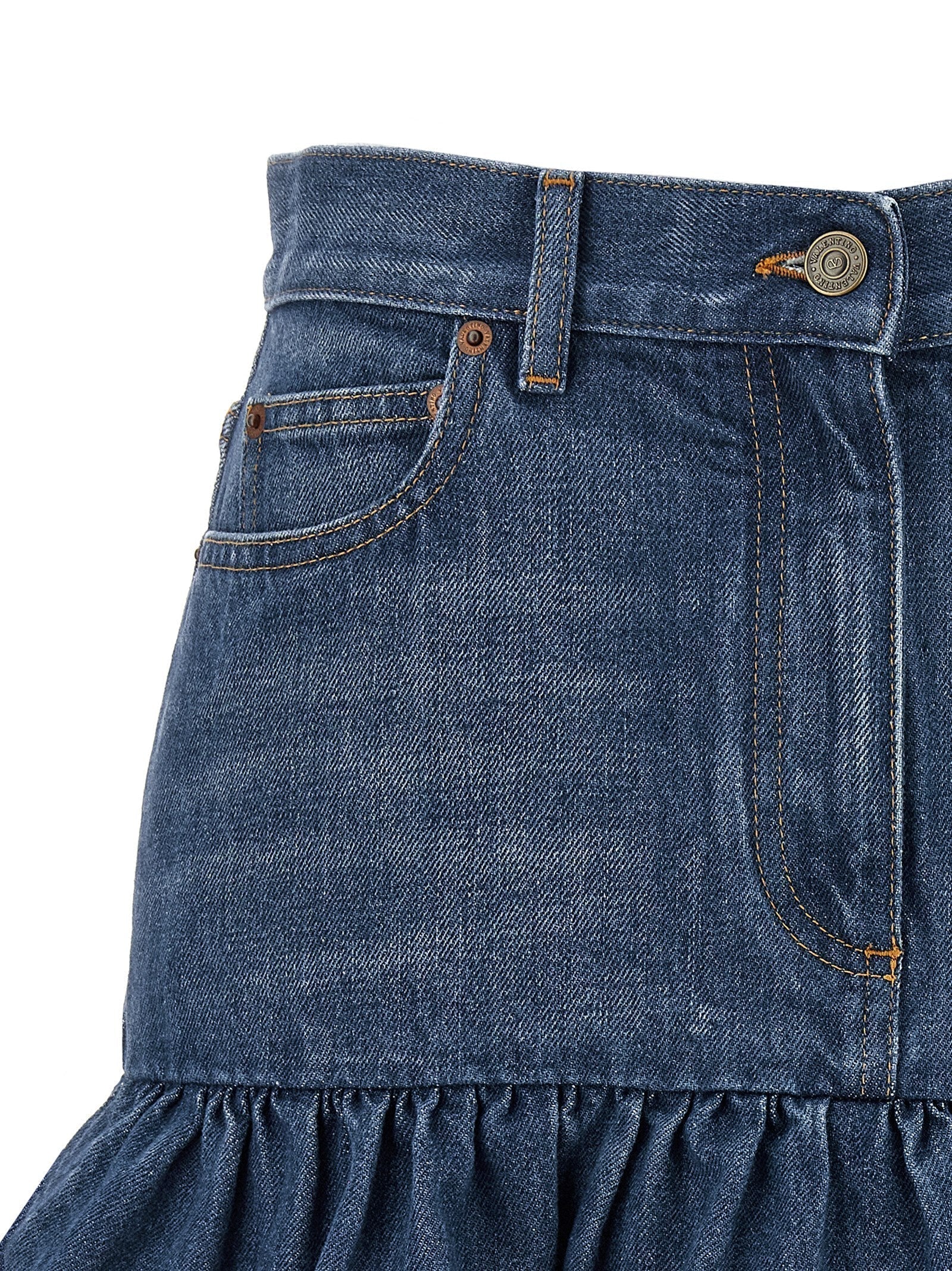 VALENTINO GARAVANI - VALENTINO GARAVANI - Denim skirt - Women’s Bottoms