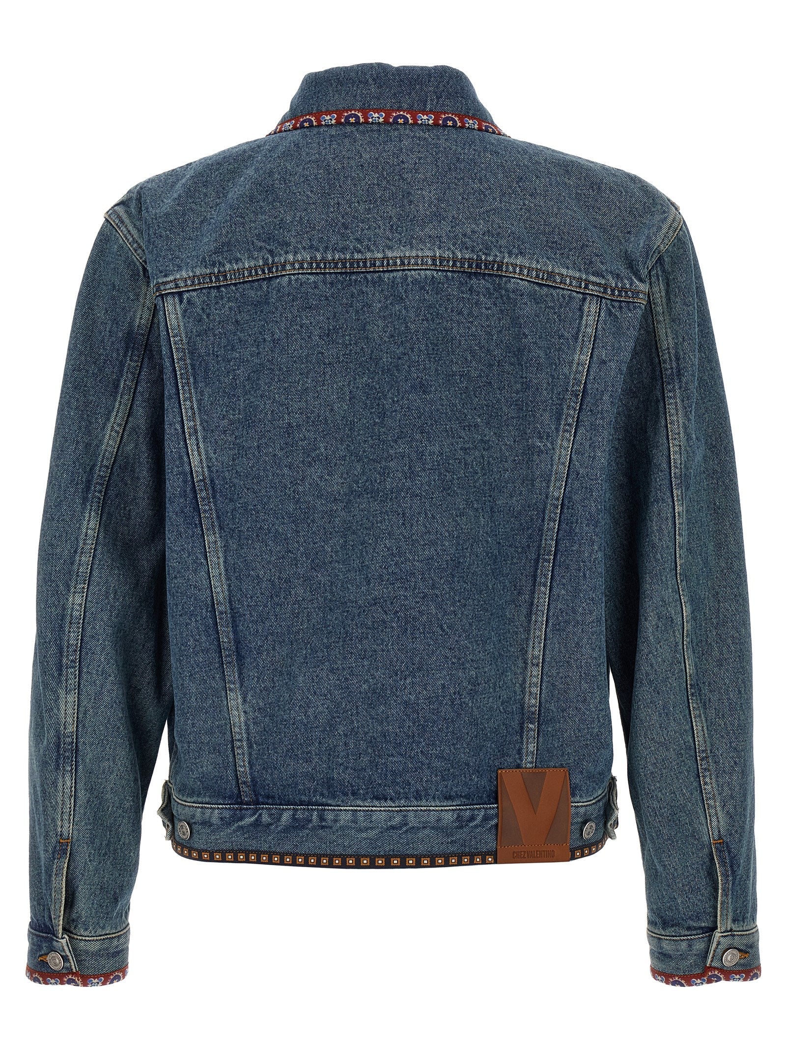 VALENTINO GARAVANI - VALENTINO GARAVANI - Valentino Garavani denim jacket - Men’s Outerwear