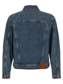 VALENTINO GARAVANI - VALENTINO GARAVANI - Valentino Garavani denim jacket - Men’s Outerwear