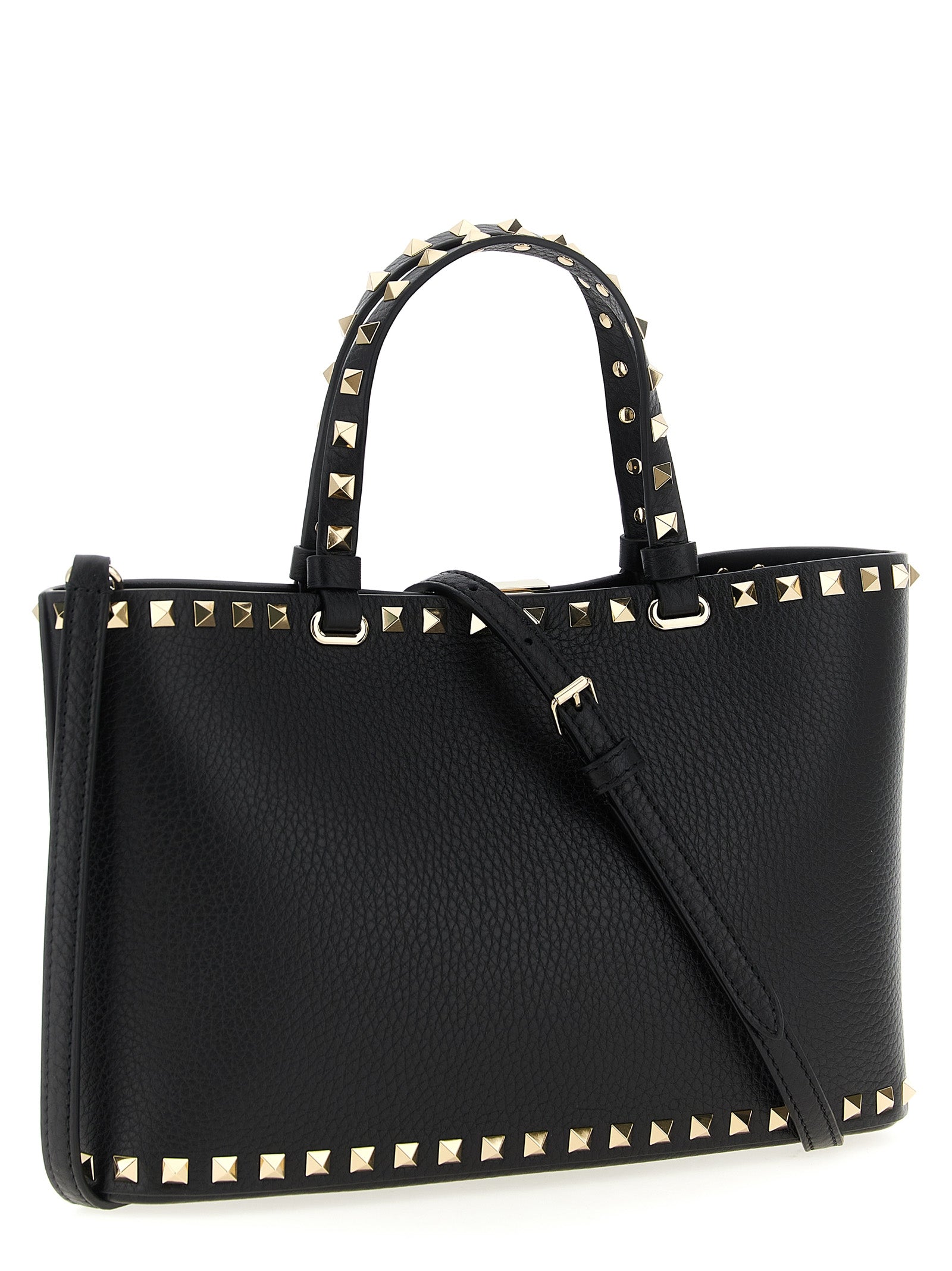 VALENTINO GARAVANI - VALENTINO GARAVANI - Valentino Garavani ’Rockstud’ small shopping bag - Women’s Bags