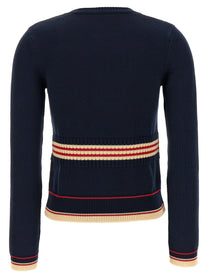 VALENTINO GARAVANI - VALENTINO GARAVANI - Valentino Garavani ’Chez Valentino’ Jersey - Women’s Knitwear