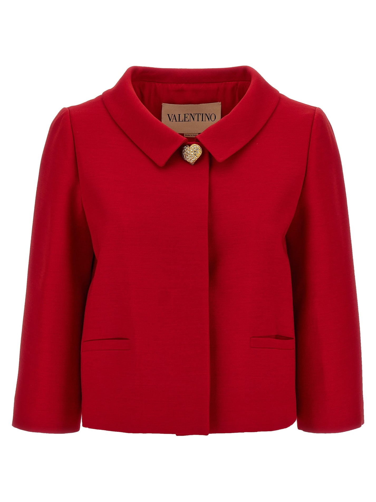 VALENTINO GARAVANI - VALENTINO GARAVANI - Blazer Valentino Garavani Crepe Couture - Women’s Clothing