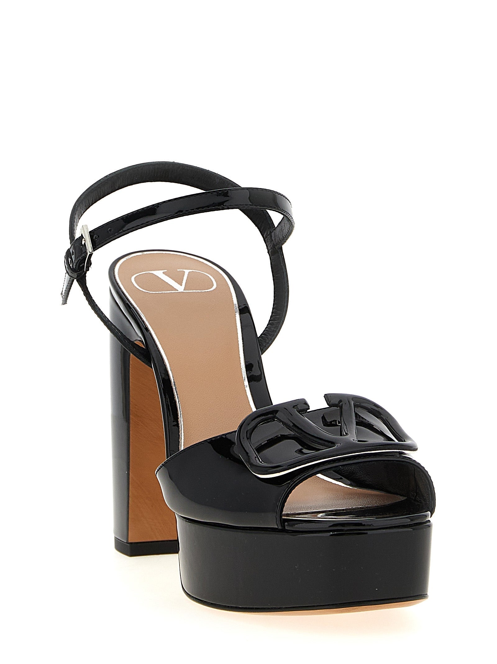 VALENTINO GARAVANI - VALENTINO GARAVANI - Valentino Garavani ’VLogo’ platform sandals - Women’s Shoes