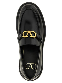 VALENTINO GARAVANI - VALENTINO GARAVANI - Valentino Garavani ’VLogo Signature’ loafers - Women’s Shoes