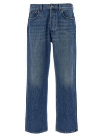 VALENTINO GARAVANI - VALENTINO GARAVANI - Valentino Garavani five-pocket jeans - Men’s Bottoms