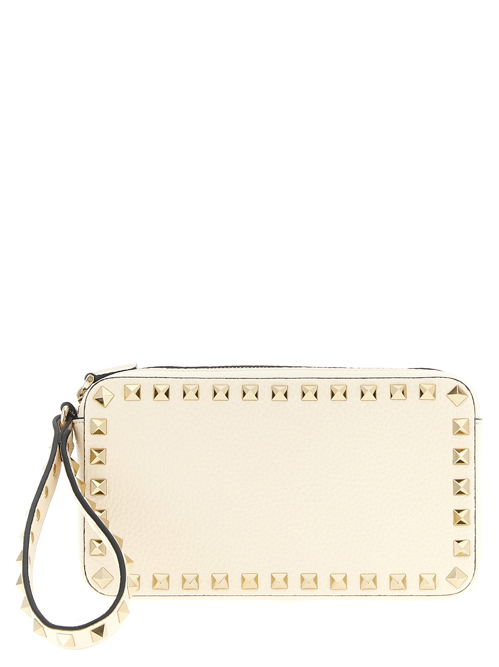 VALENTINO GARAVANI - VALENTINO GARAVANI - Valentino Garavani ’Rockstud’ clutch bag - Women’s Bags