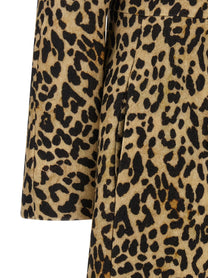 VALENTINO GARAVANI - VALENTINO GARAVANI - Coat Valentino Garavani animal print cloth - Women’s Outerwear