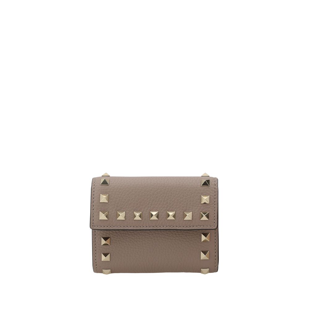 Valentino Garavani - Valentino Garavani Rockstud Trifold Wallet