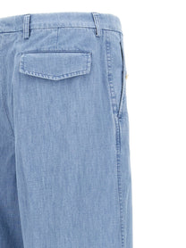 VALENTINO GARAVANI - VALENTINO GARAVANI - Valentino Garavani turn-up jeans - Men’s Bottoms