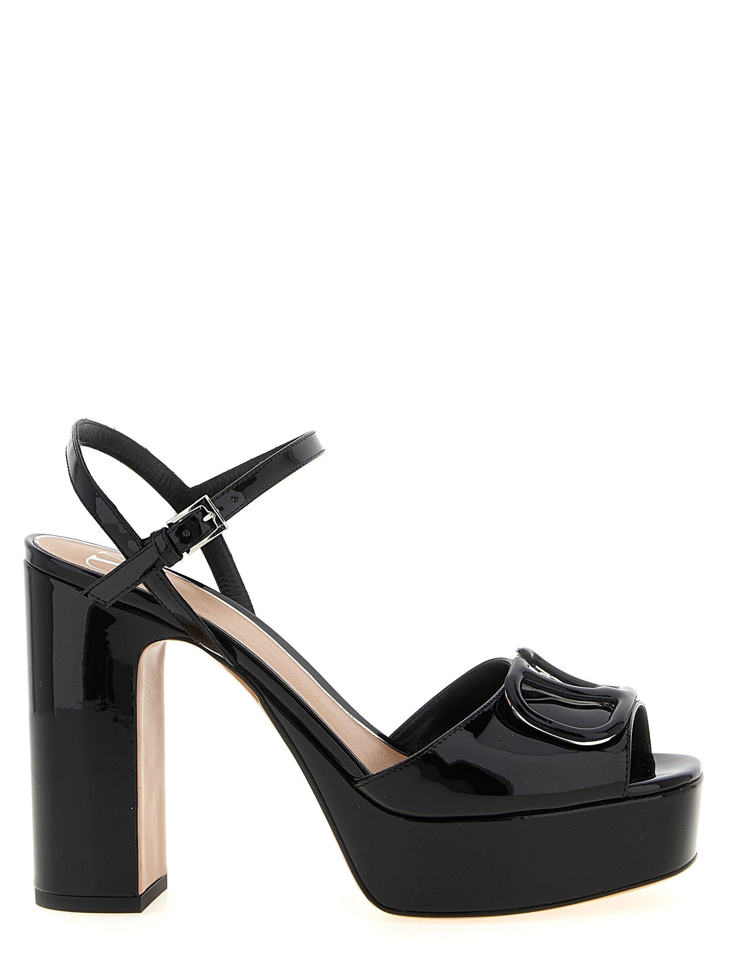 VALENTINO GARAVANI - VALENTINO GARAVANI - Valentino Garavani ’VLogo’ platform sandals - Women’s Shoes