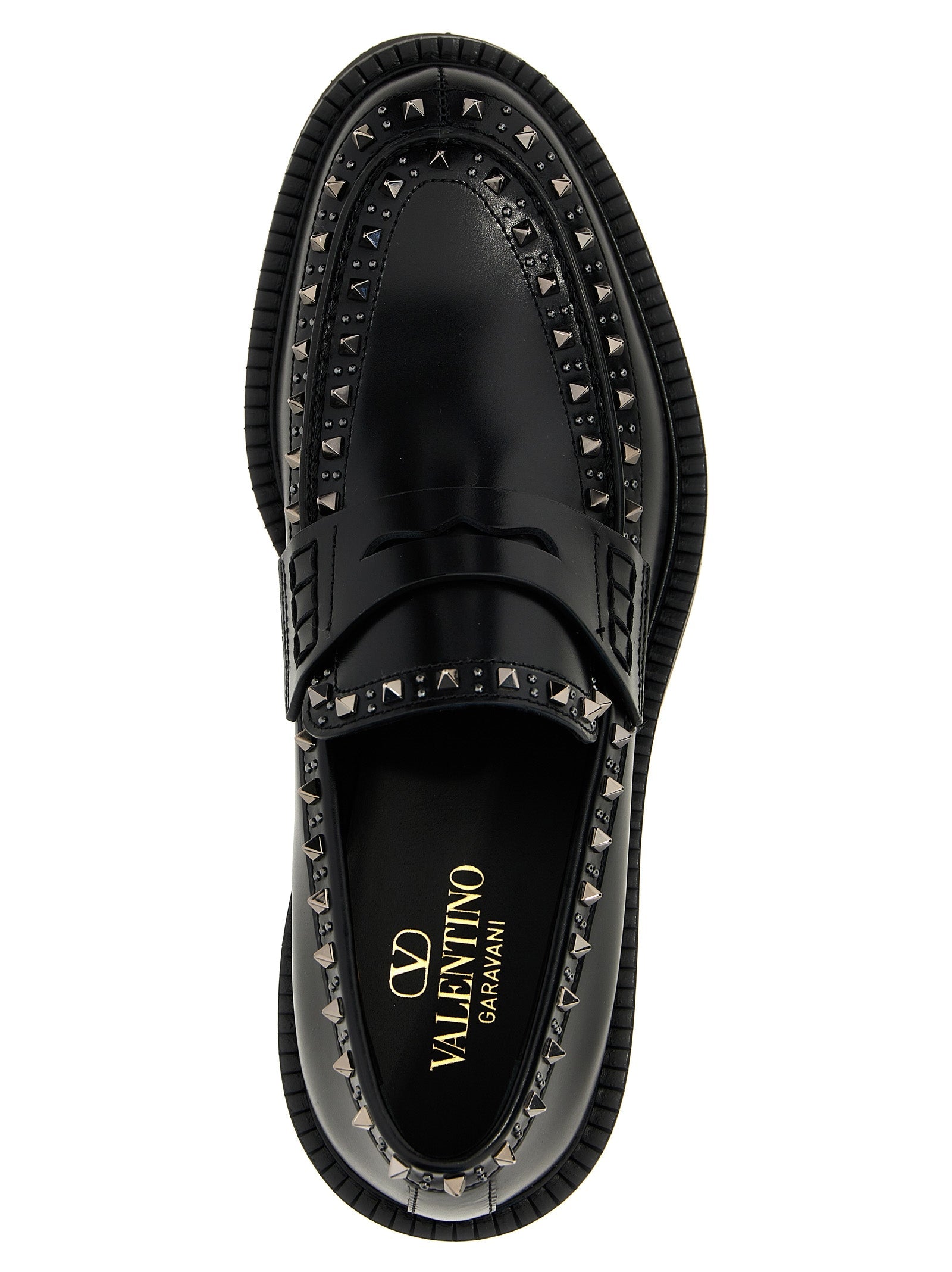 VALENTINO GARAVANI - VALENTINO GARAVANI - Valentino Garavani ’Gentleglam’ loafers - Men’s Shoes