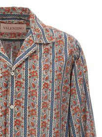 VALENTINO GARAVANI - VALENTINO GARAVANI - Valentino Garavani ’Voyage Imaginaire’ shirt - Men’s Tops