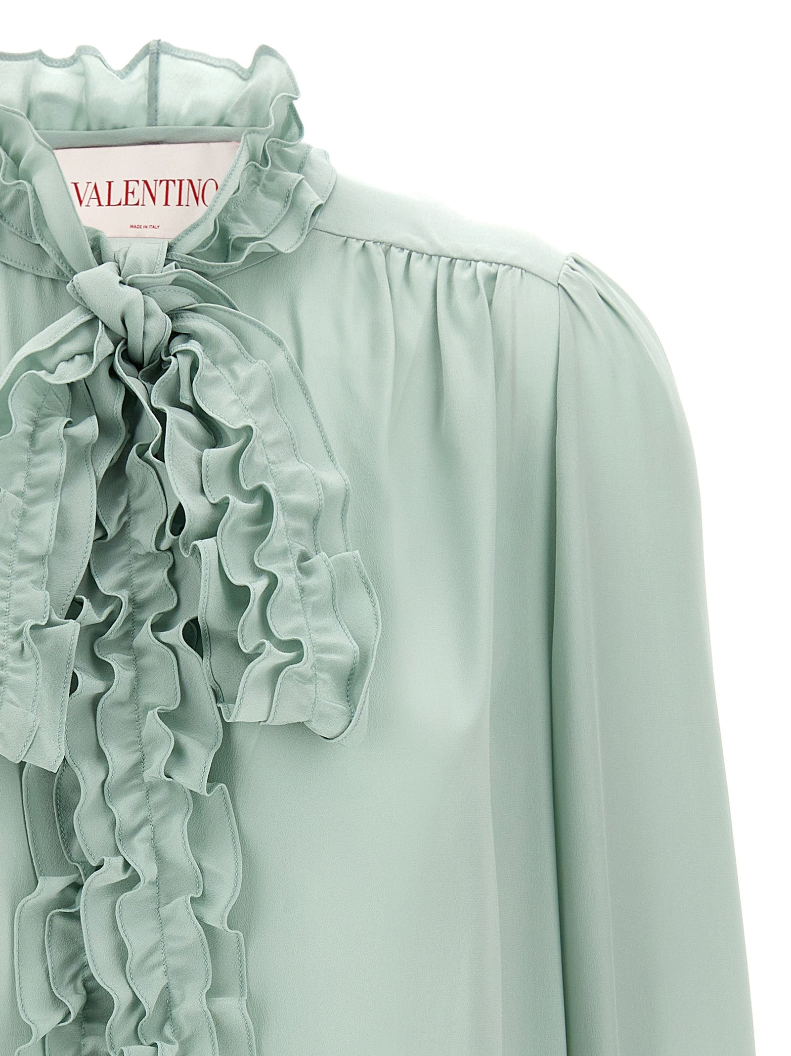 VALENTINO GARAVANI - VALENTINO GARAVANI - Valentino Garavani lavallière shirt - Women’s Tops