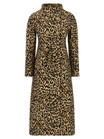 VALENTINO GARAVANI - VALENTINO GARAVANI - Coat Valentino Garavani animal print cloth - Women’s Outerwear