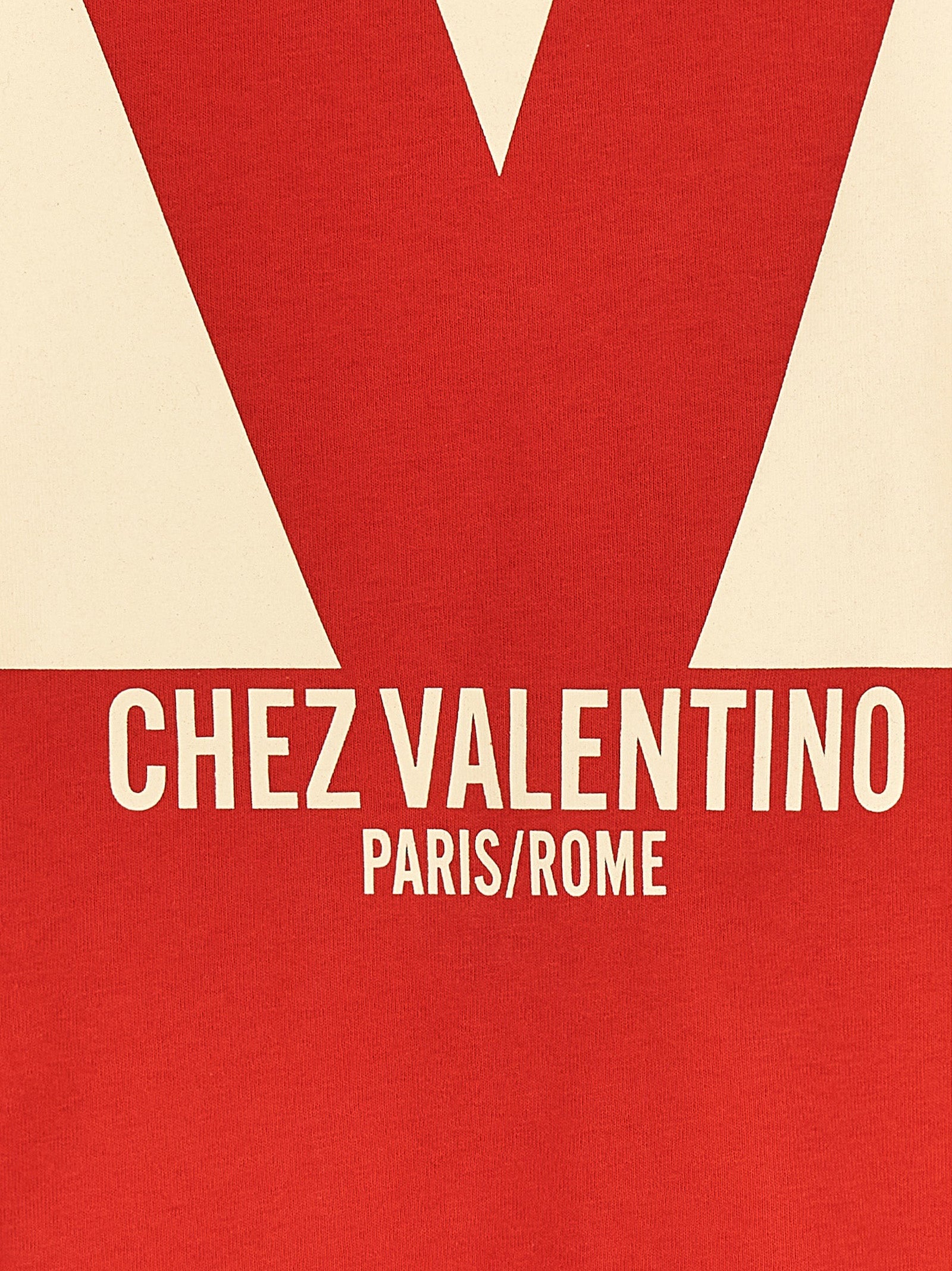 VALENTINO GARAVANI - VALENTINO GARAVANI - Valentino Garavani ’Chez Valentino’ T-shirt - Men’s Tops