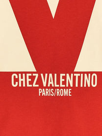 VALENTINO GARAVANI - VALENTINO GARAVANI - Valentino Garavani ’Chez Valentino’ T-shirt - Men’s Tops