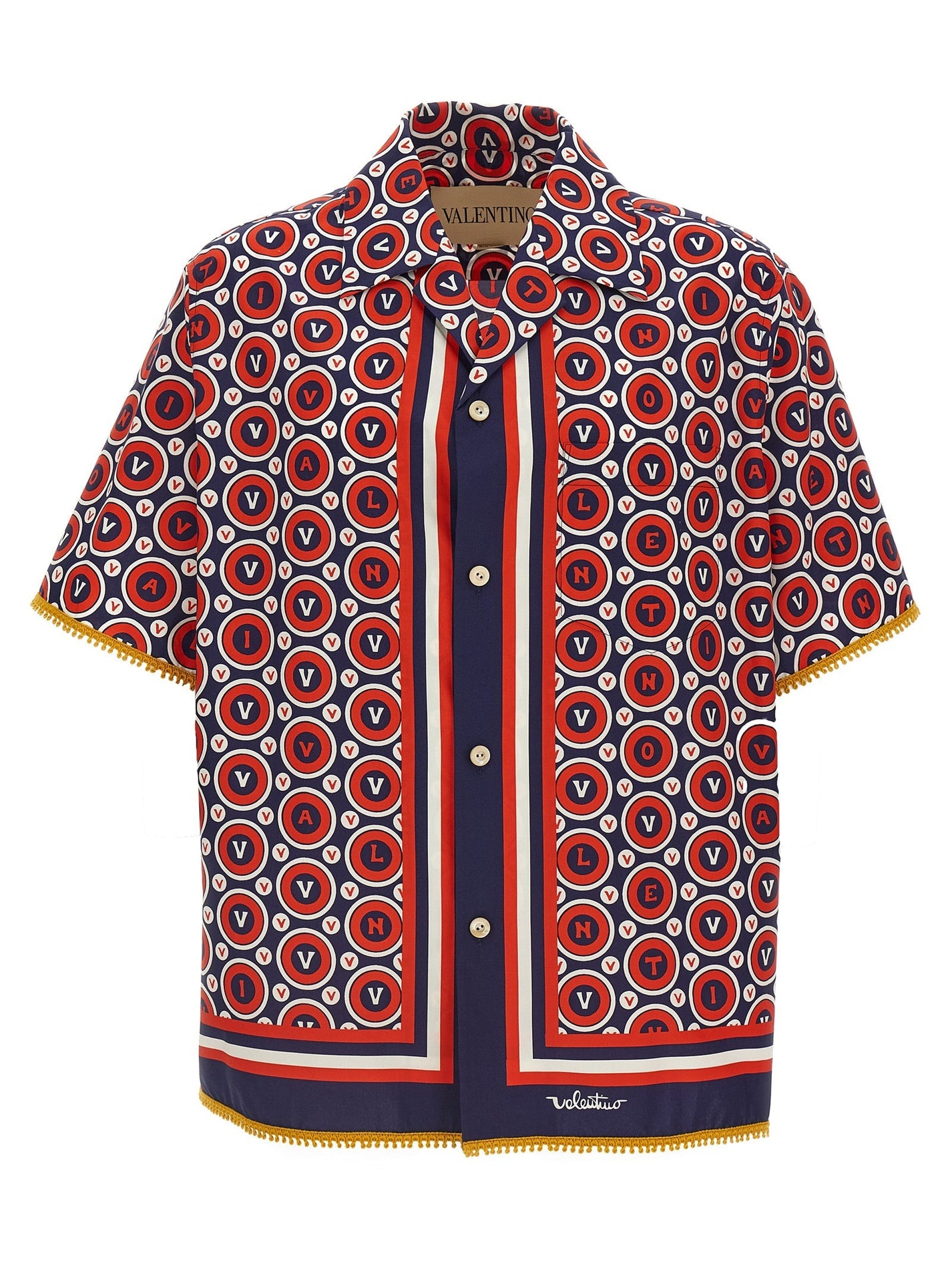 VALENTINO GARAVANI - VALENTINO GARAVANI - Valentino Garavani ’Bulles Royales’ shirt - Men’s Tops