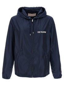 VALENTINO GARAVANI - VALENTINO GARAVANI - Valentino Garavani ’Chez Valentino’ windbreaker - Men’s Outerwear