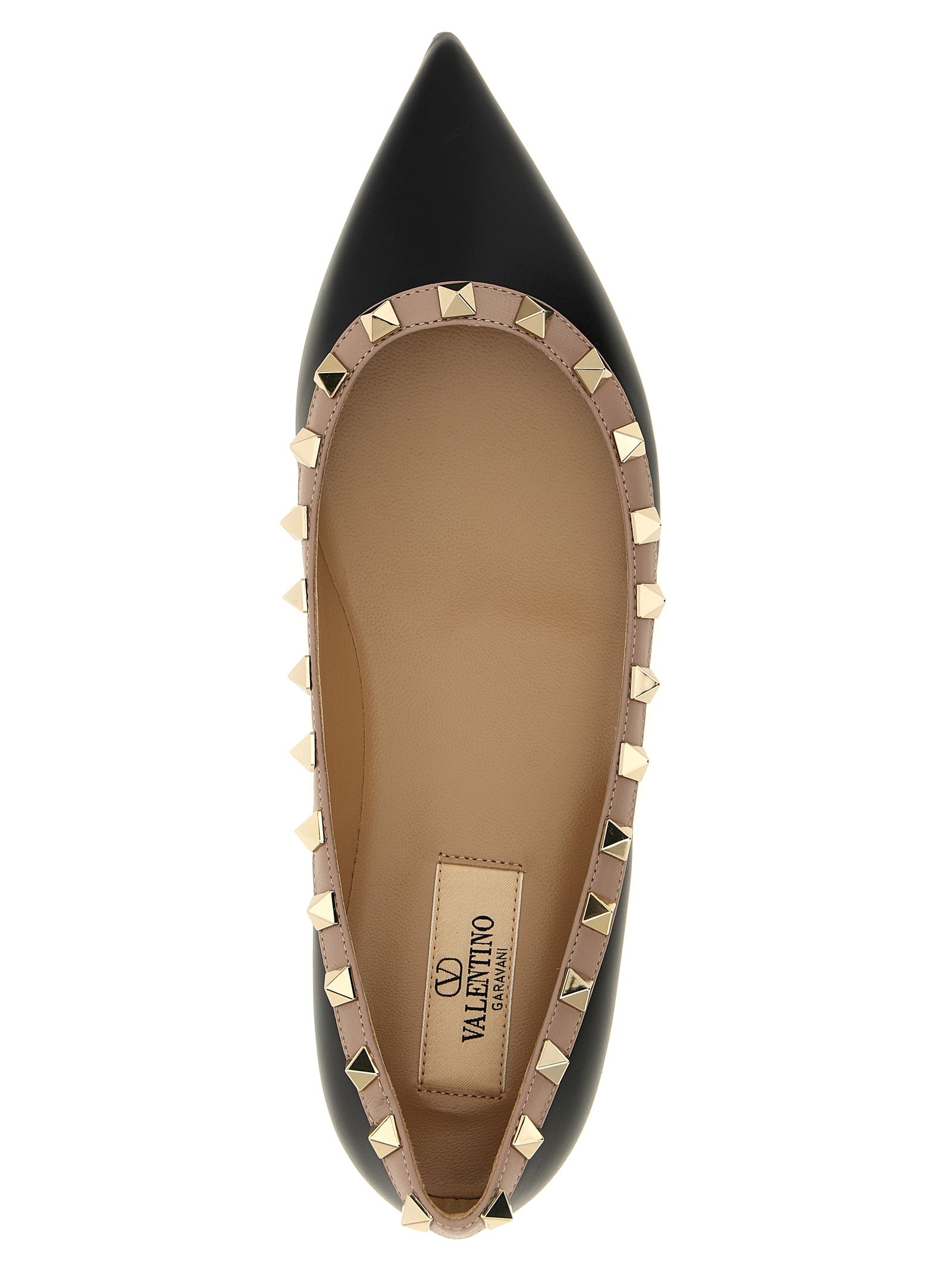VALENTINO GARAVANI - VALENTINO GARAVANI - Valentino Garavani ’Rockstud’ ballet flats - Women’s Shoes