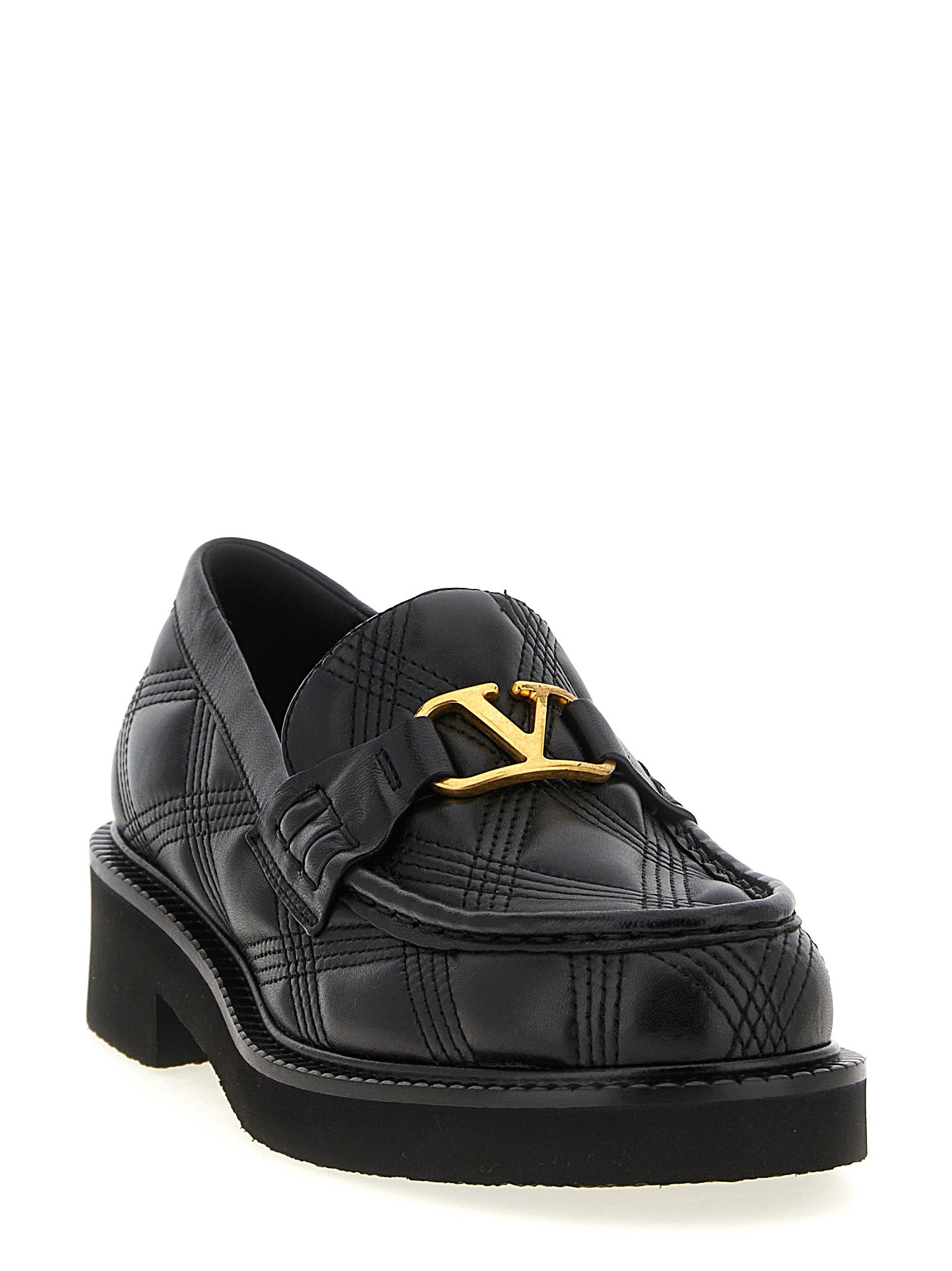 VALENTINO GARAVANI - VALENTINO GARAVANI - Valentino Garavani ’Quiltie’ loafers - Women’s Shoes