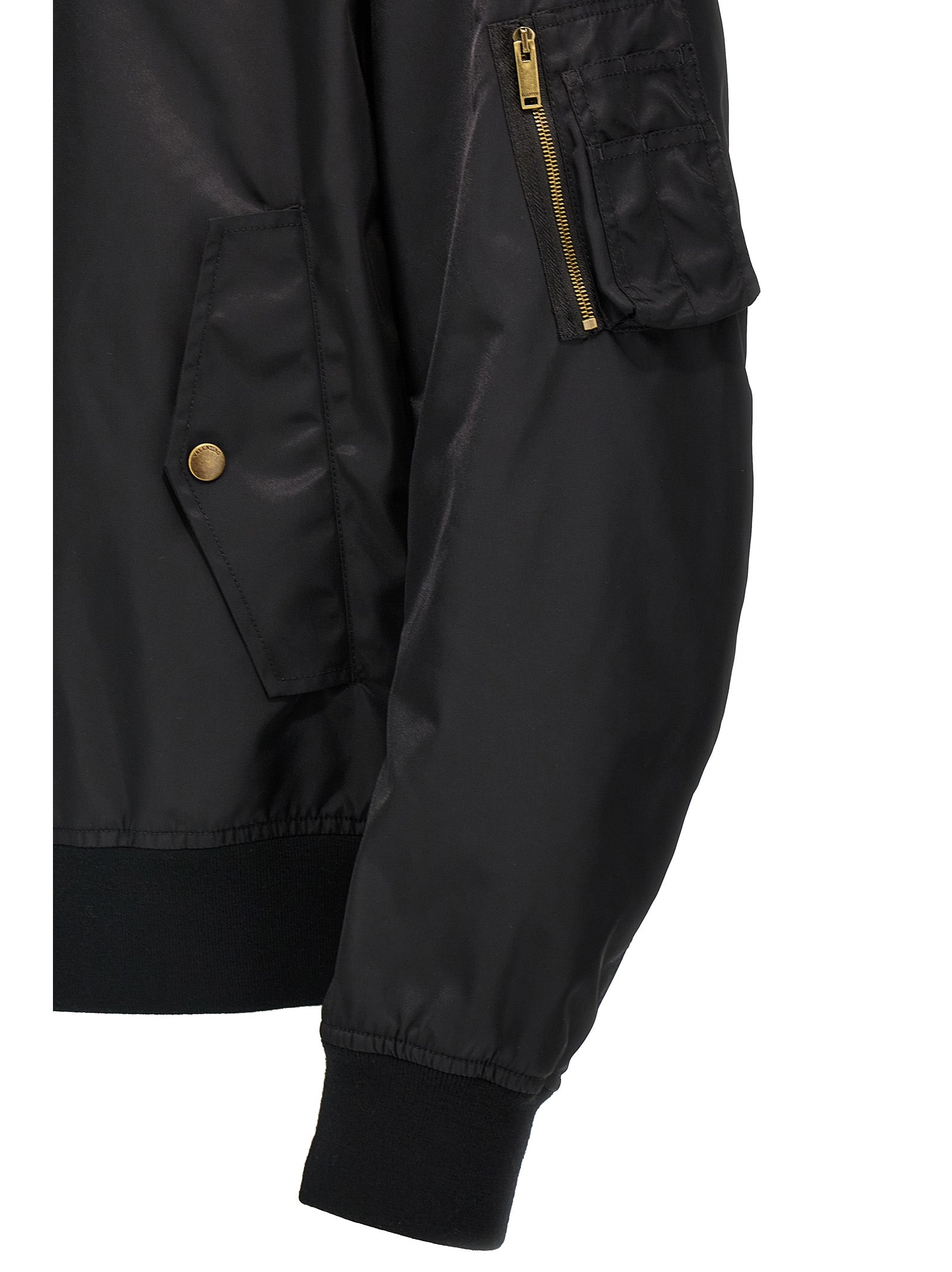 VALENTINO GARAVANI - VALENTINO GARAVANI - Valentino Garavani logo bomber jacket - Men’s Outerwear