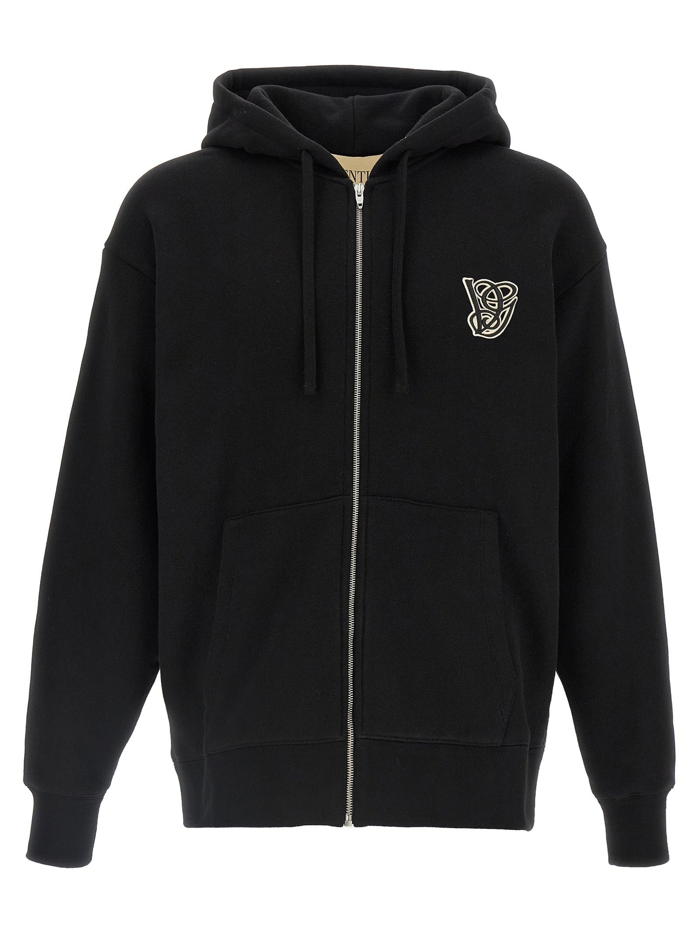 VALENTINO GARAVANI - VALENTINO GARAVANI - Valentino Garavani hoodie VG patch - Men’s Sweatshirts