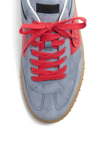 Valentino Garavani - Valentino Garavani Upvillage Low Top Sneaker In Split Leather And Calfskin Nappa Leather - Men’s