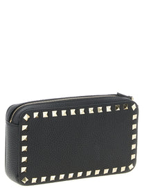 VALENTINO GARAVANI - VALENTINO GARAVANI - Valentino Garavani ’Rockstud’ clutch bag - Women’s Bags