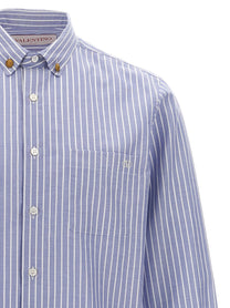 VALENTINO GARAVANI - VALENTINO GARAVANI - Valentino Garavani striped shirt - Men’s Tops
