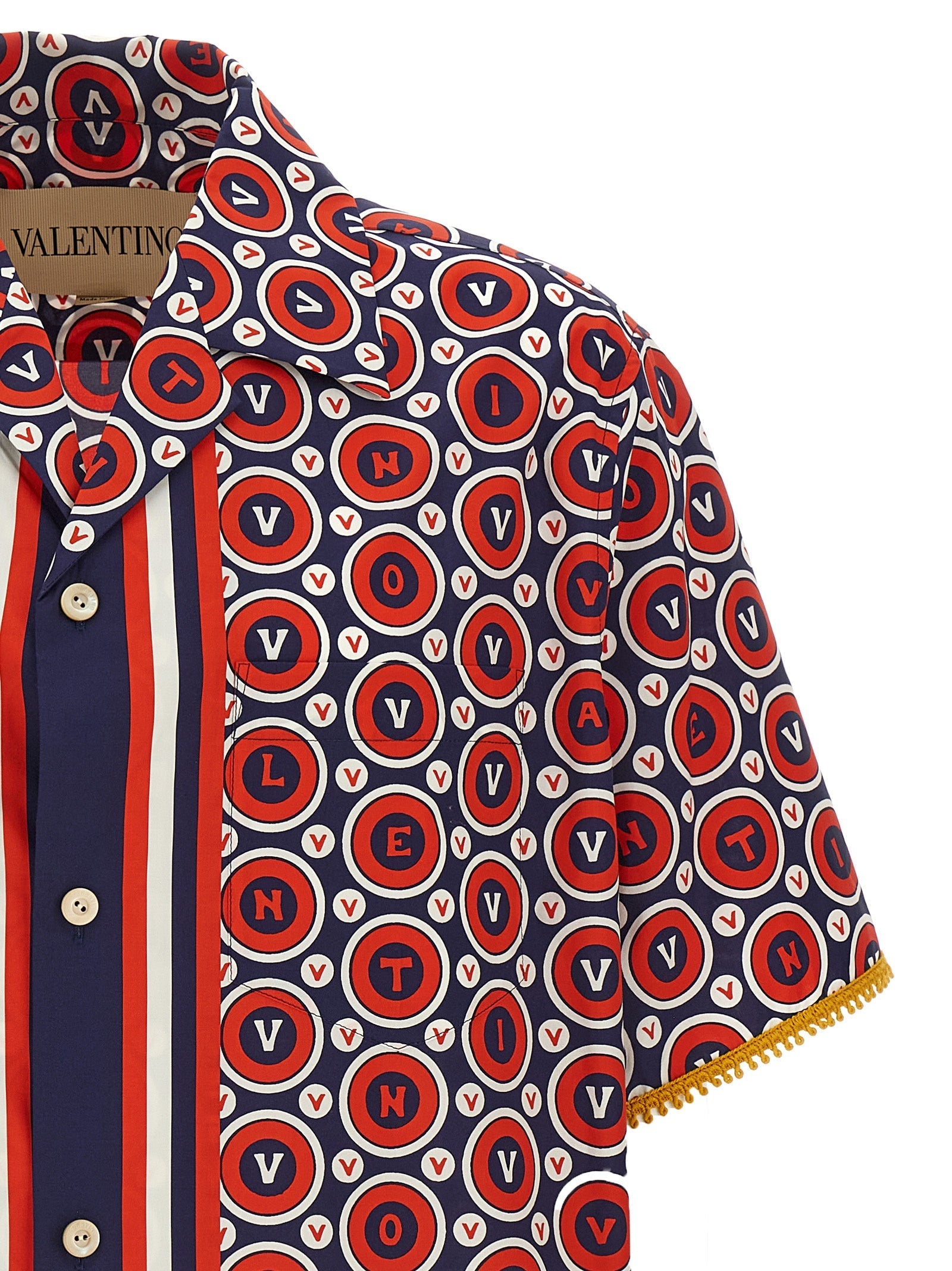 VALENTINO GARAVANI - VALENTINO GARAVANI - Valentino Garavani ’Bulles Royales’ shirt - Men’s Tops