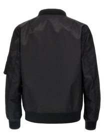 VALENTINO GARAVANI - VALENTINO GARAVANI - Valentino Garavani logo bomber jacket - Men’s Outerwear