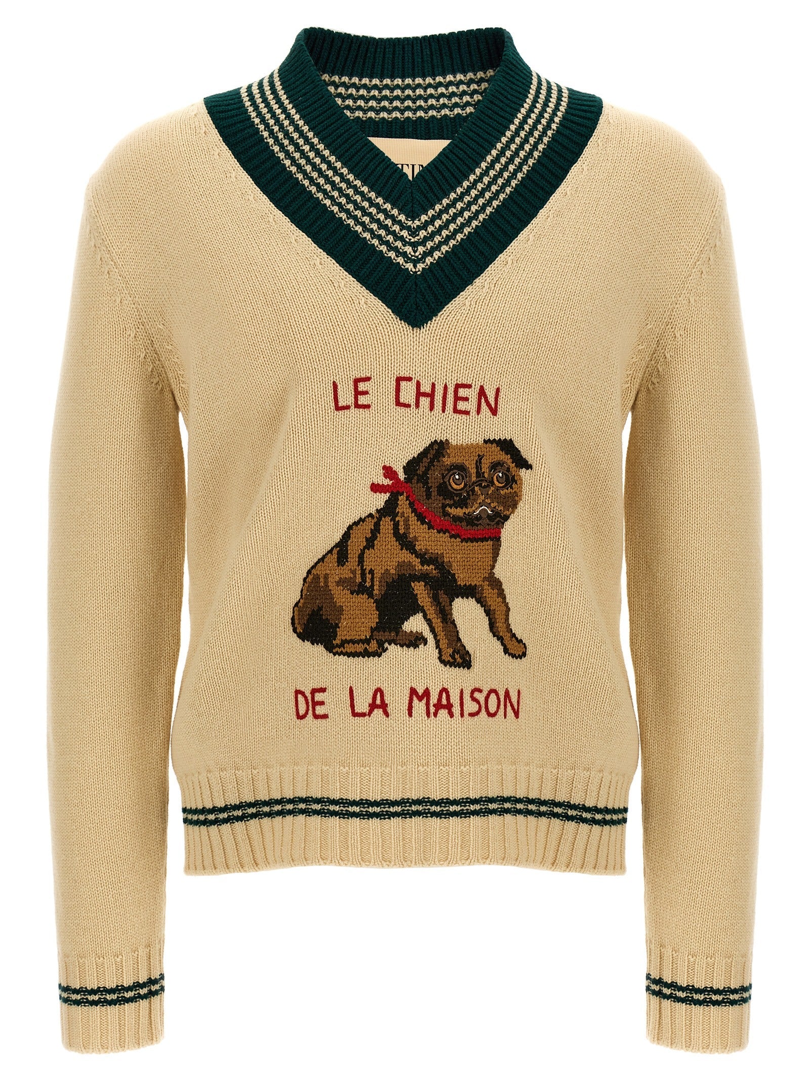 VALENTINO GARAVANI - VALENTINO GARAVANI - ValentinoGaravani ’Le Chien de la Maison’ sweater - Men’s Knitwear