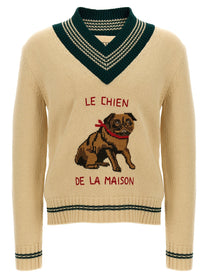 VALENTINO GARAVANI - VALENTINO GARAVANI - ValentinoGaravani ’Le Chien de la Maison’ sweater - Men’s Knitwear