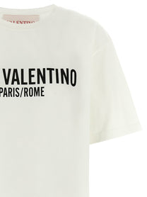 VALENTINO GARAVANI - VALENTINO GARAVANI - Valentino Garavani ’Chez Valentino’ T-shirt - Women’s Top