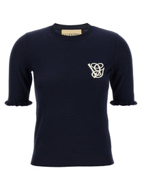 VALENTINO GARAVANI - VALENTINO GARAVANI - Valentino Garavani VG embroidery top - Women’s Tops